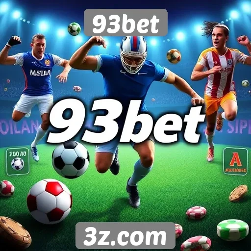 Variedade de jogos disponíveis no 93bet